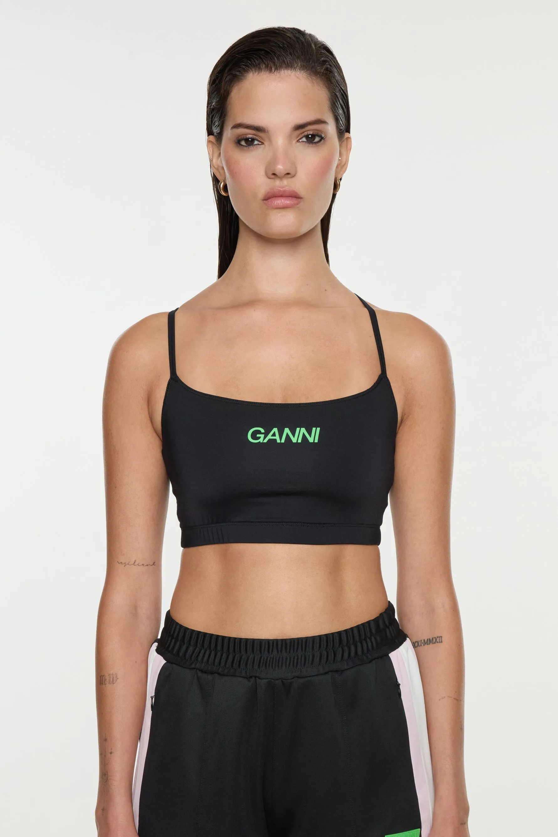 Active Strap Top - Black