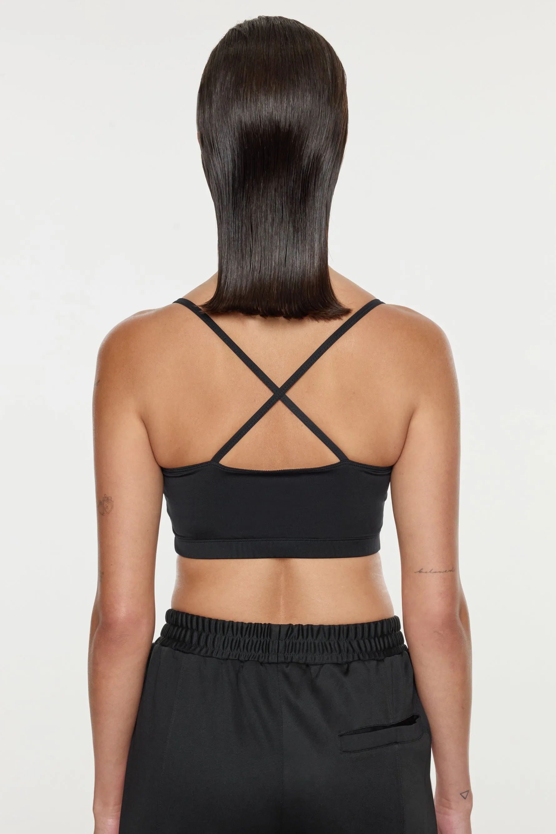 Active Strap Top - Black