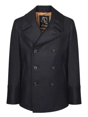 Amalfi black peacoat