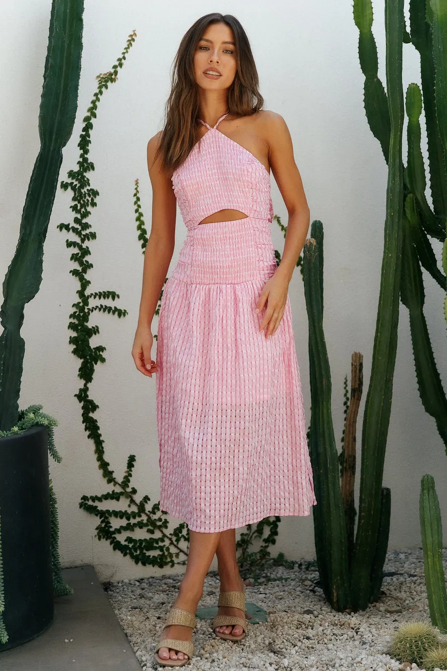 Aquila Maxi Dress Pink