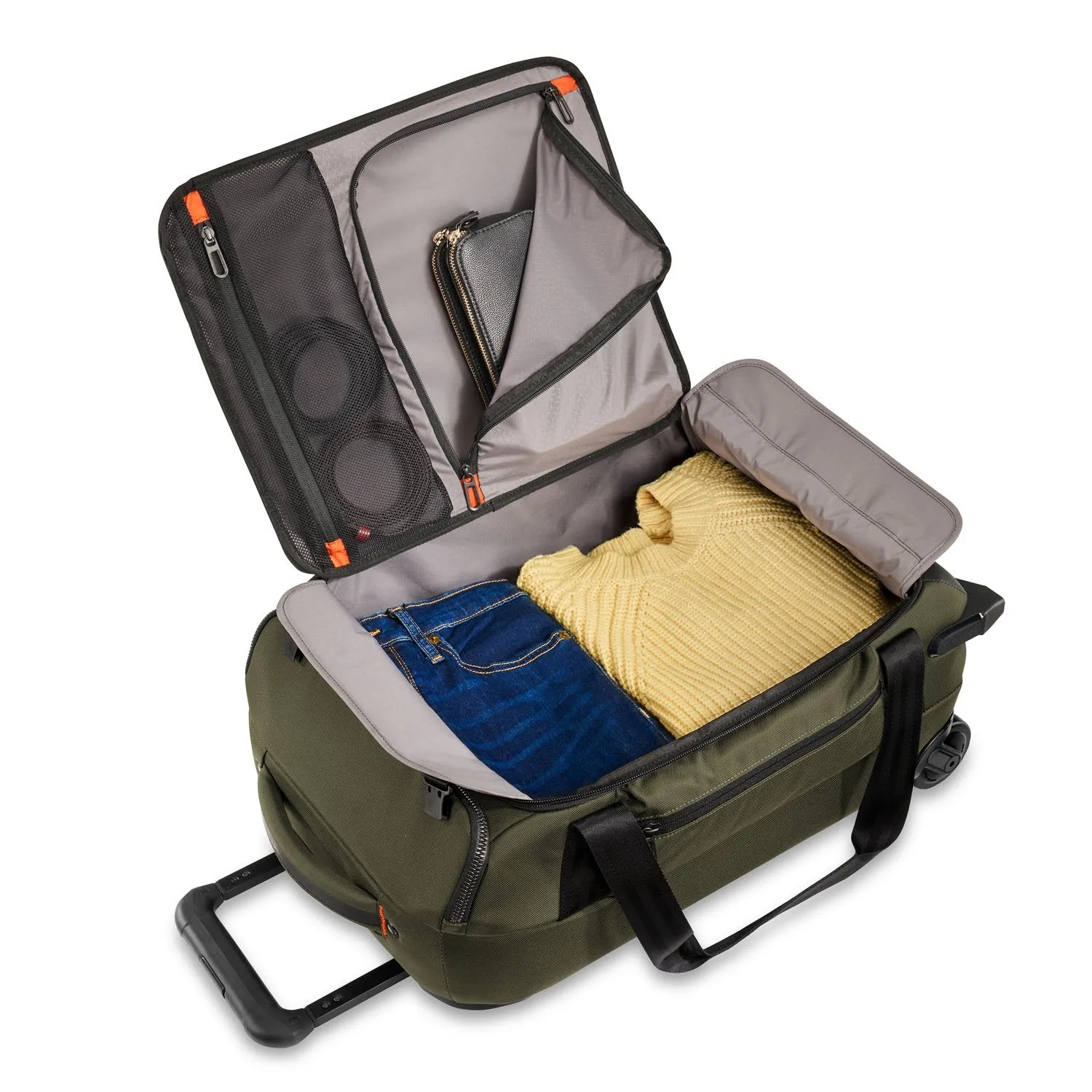 Briggs & Riley ZDX International Carry-on Upright Duffle Hunter