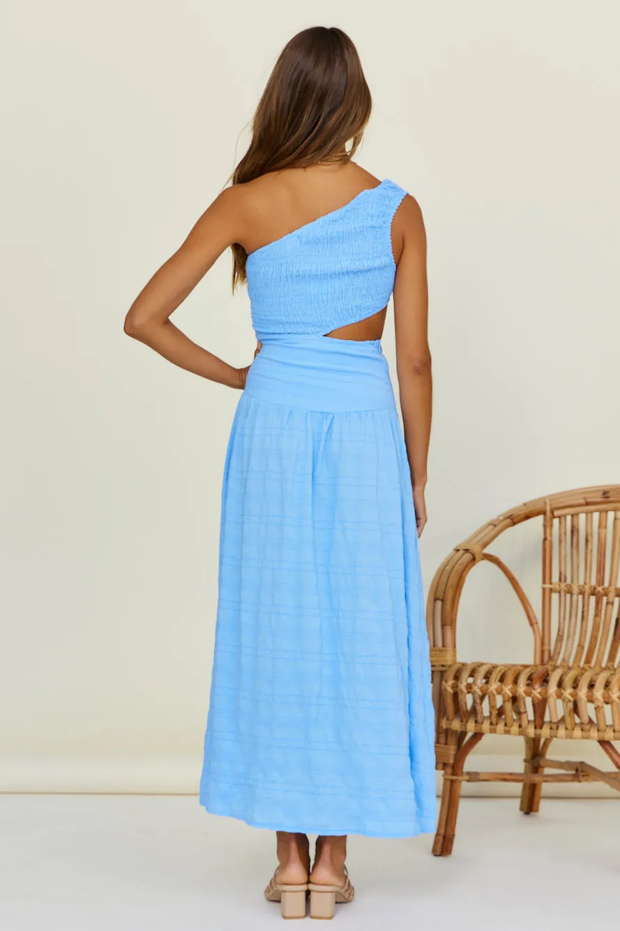 Check In Maxi Dress Blue