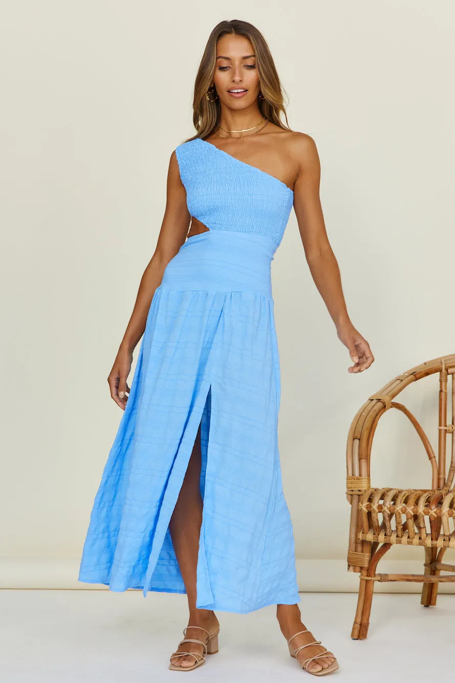 Check In Maxi Dress Blue