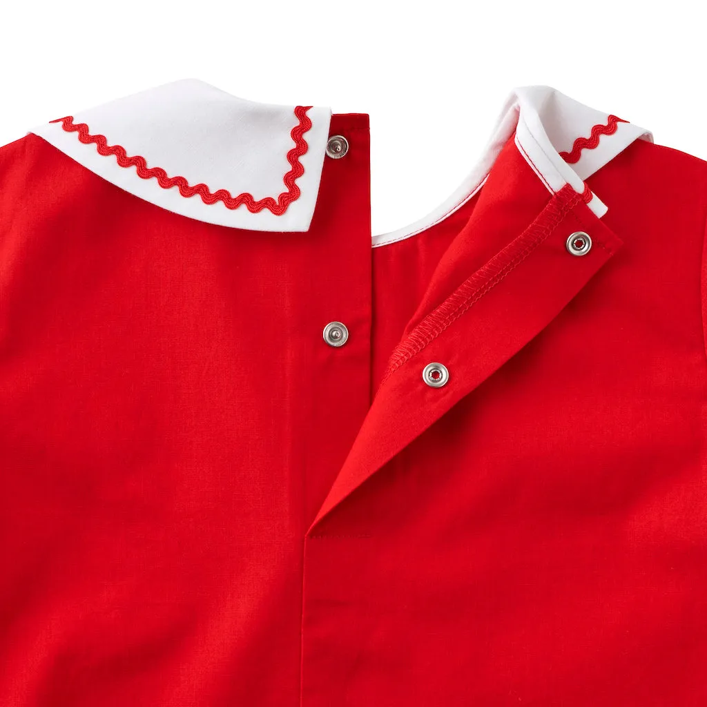 Chieco Saku Wonderland Red Bliss Blouse