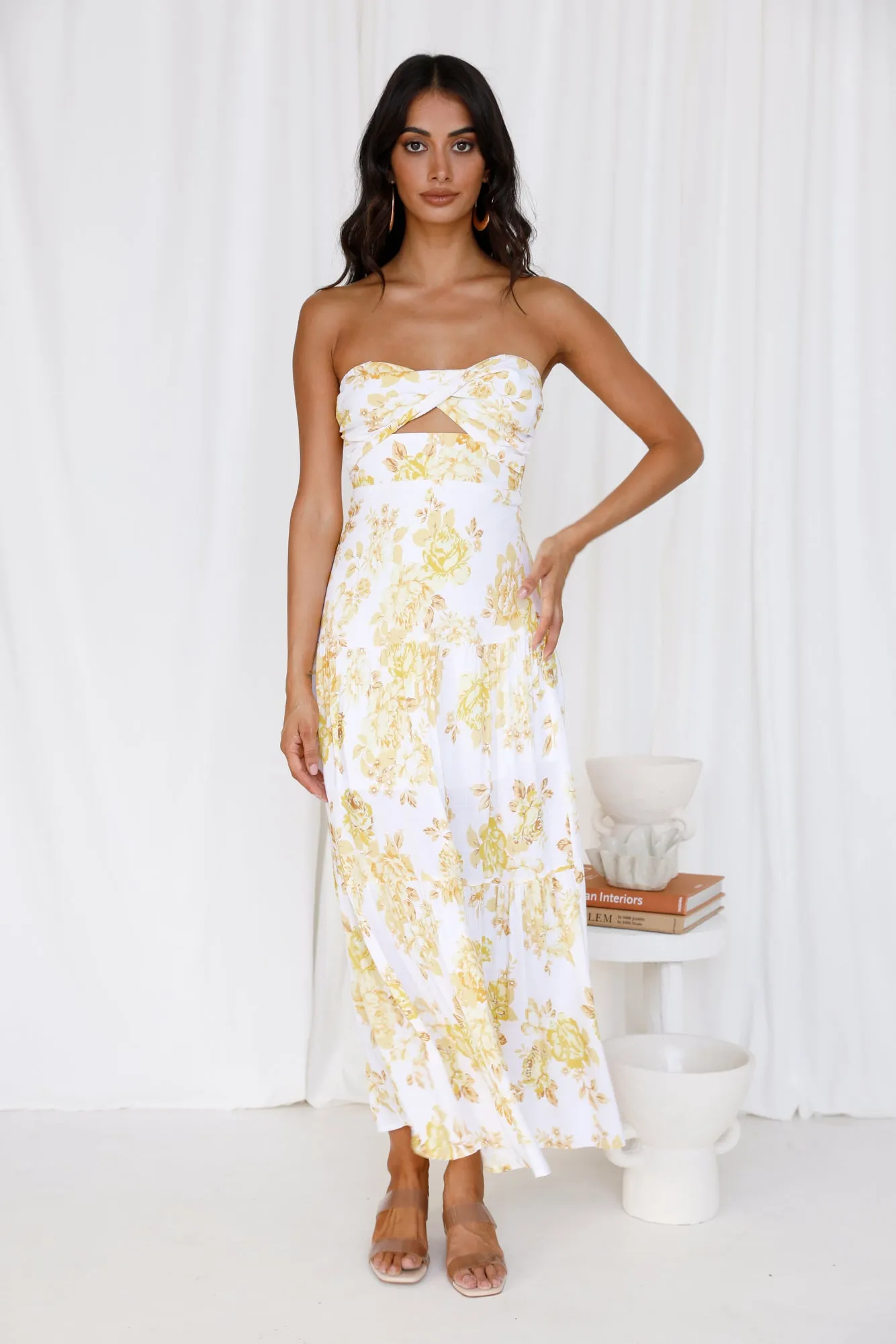 Cocoloco Maxi Dress Yellow