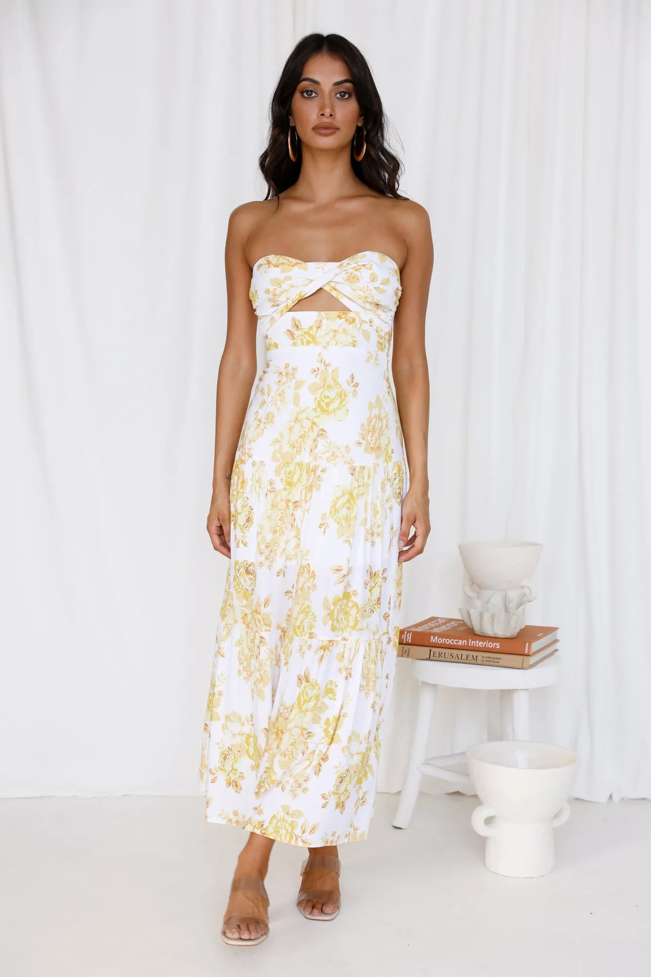 Cocoloco Maxi Dress Yellow