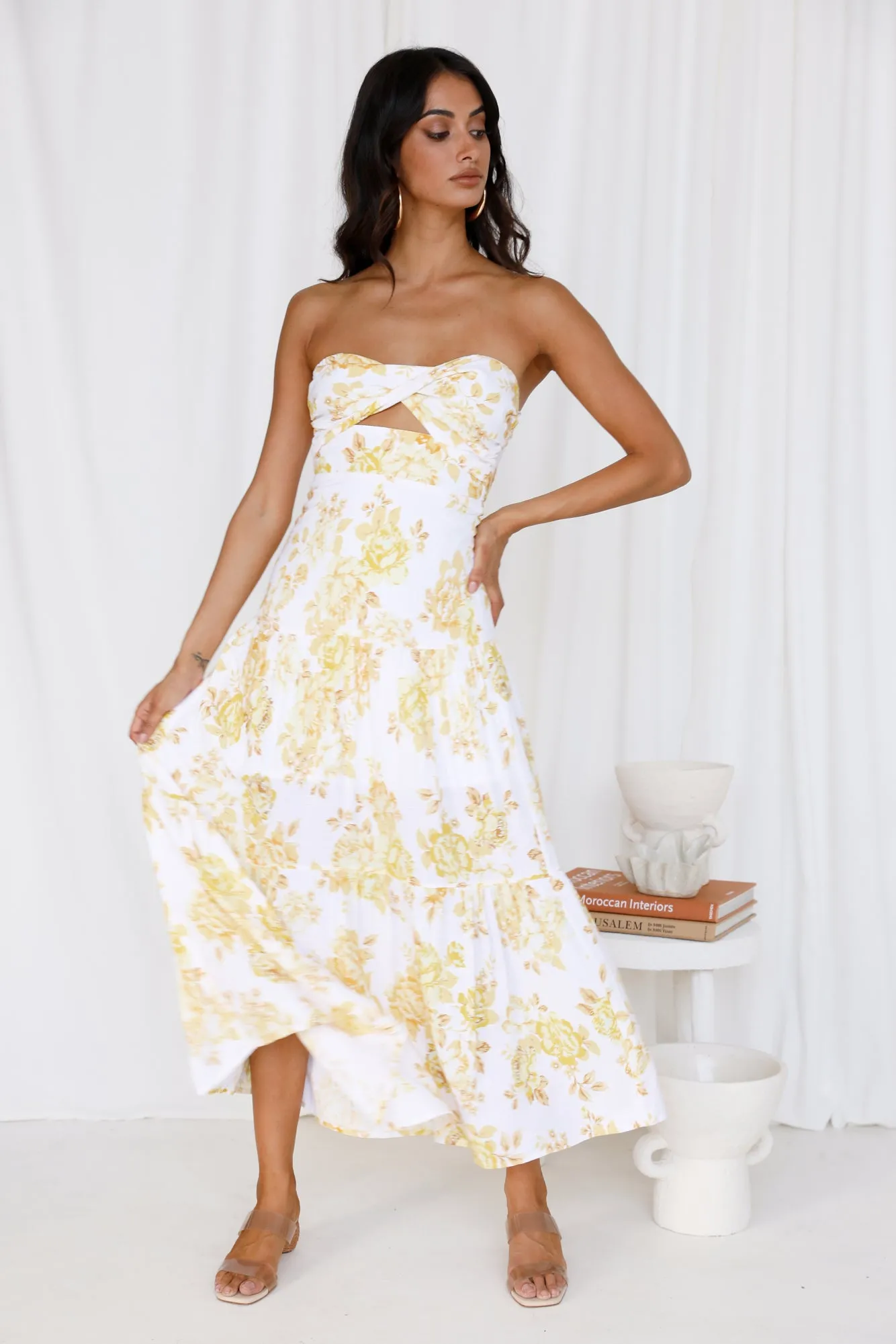 Cocoloco Maxi Dress Yellow