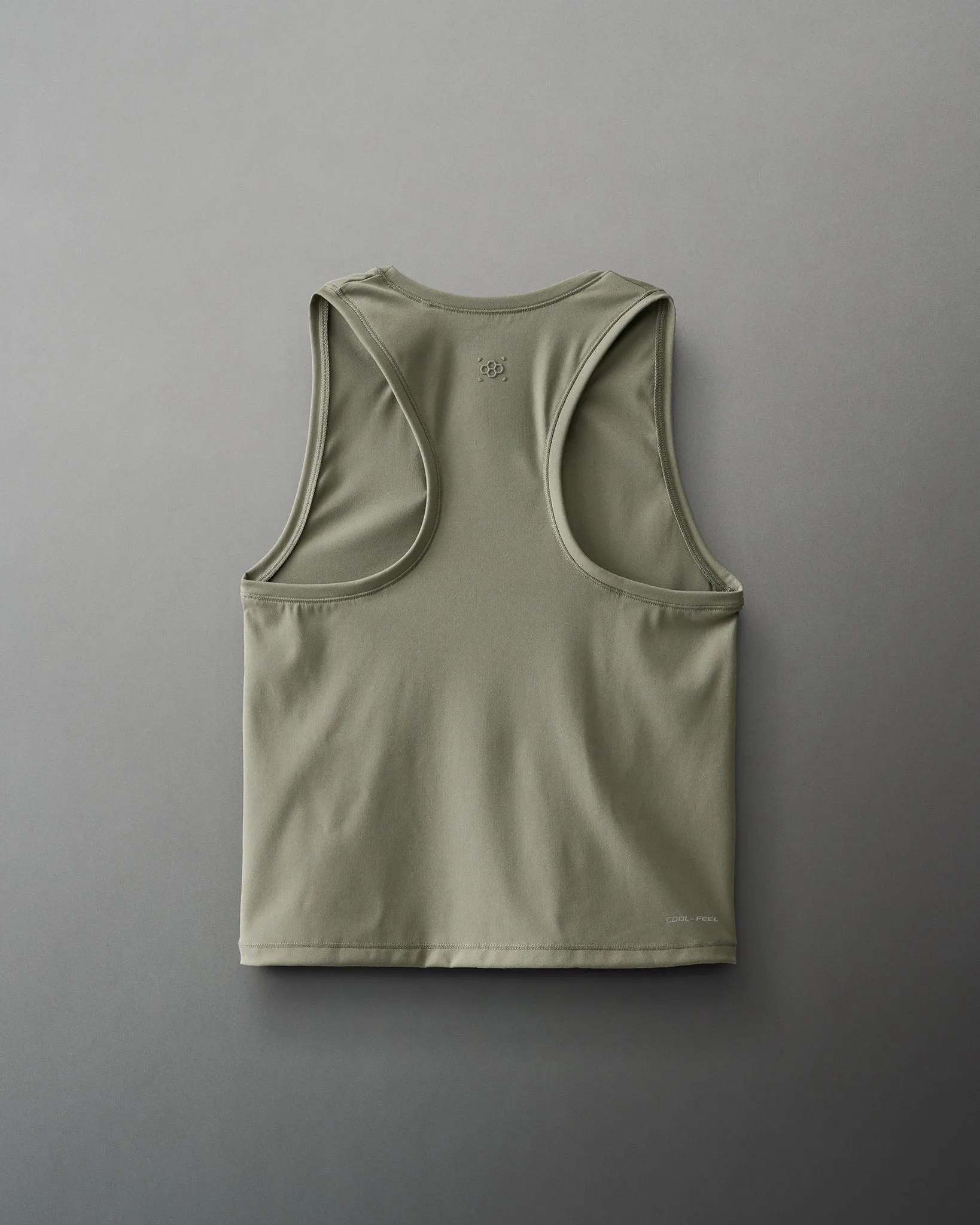 COOL-FEEL Women's Crop Tank Top - Olive