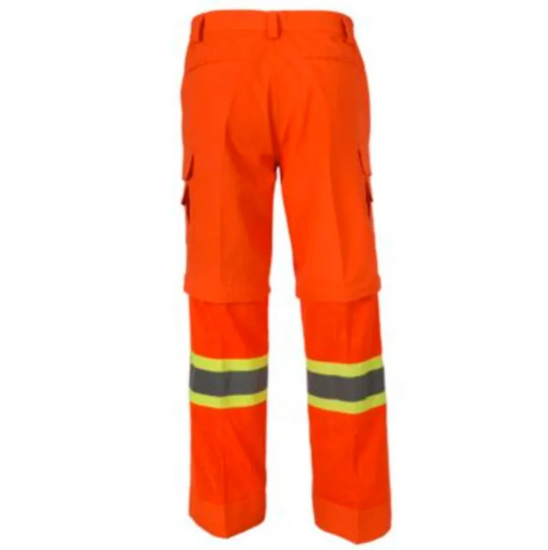 CoolWorks Hi-Vis Men's Ventilated Cargo Work Pants CW2ORGA - Orange