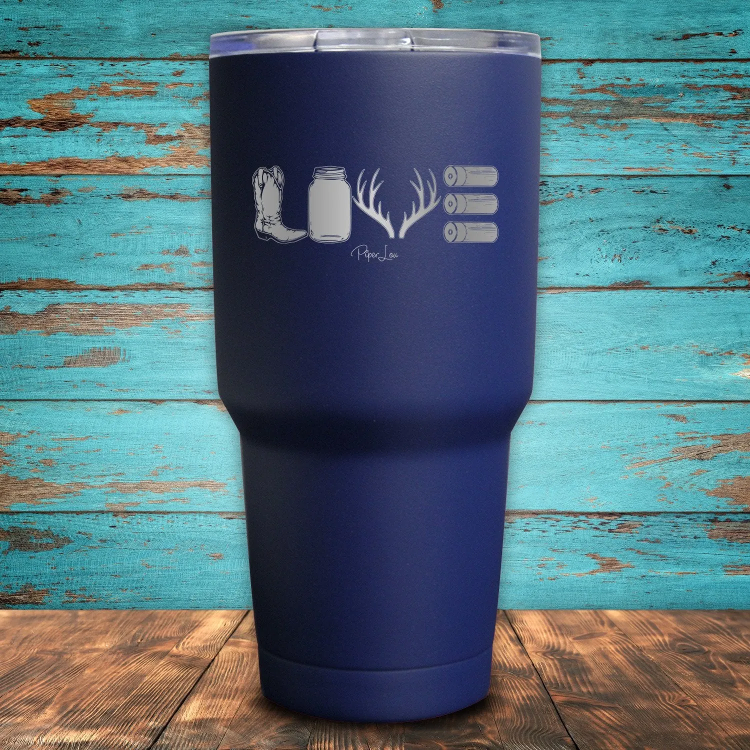 Country Girl Love Coated Drinkware