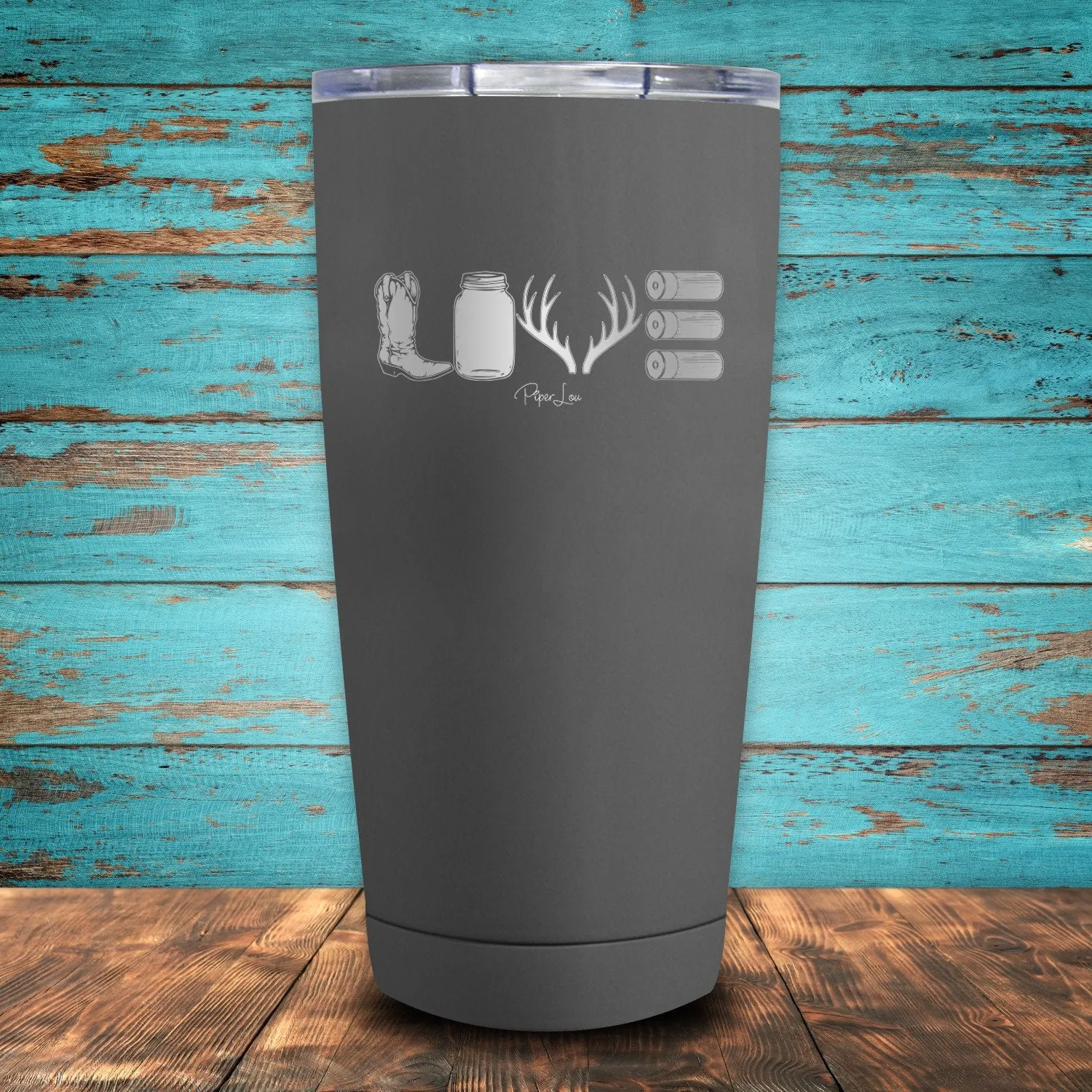 Country Girl Love Coated Drinkware