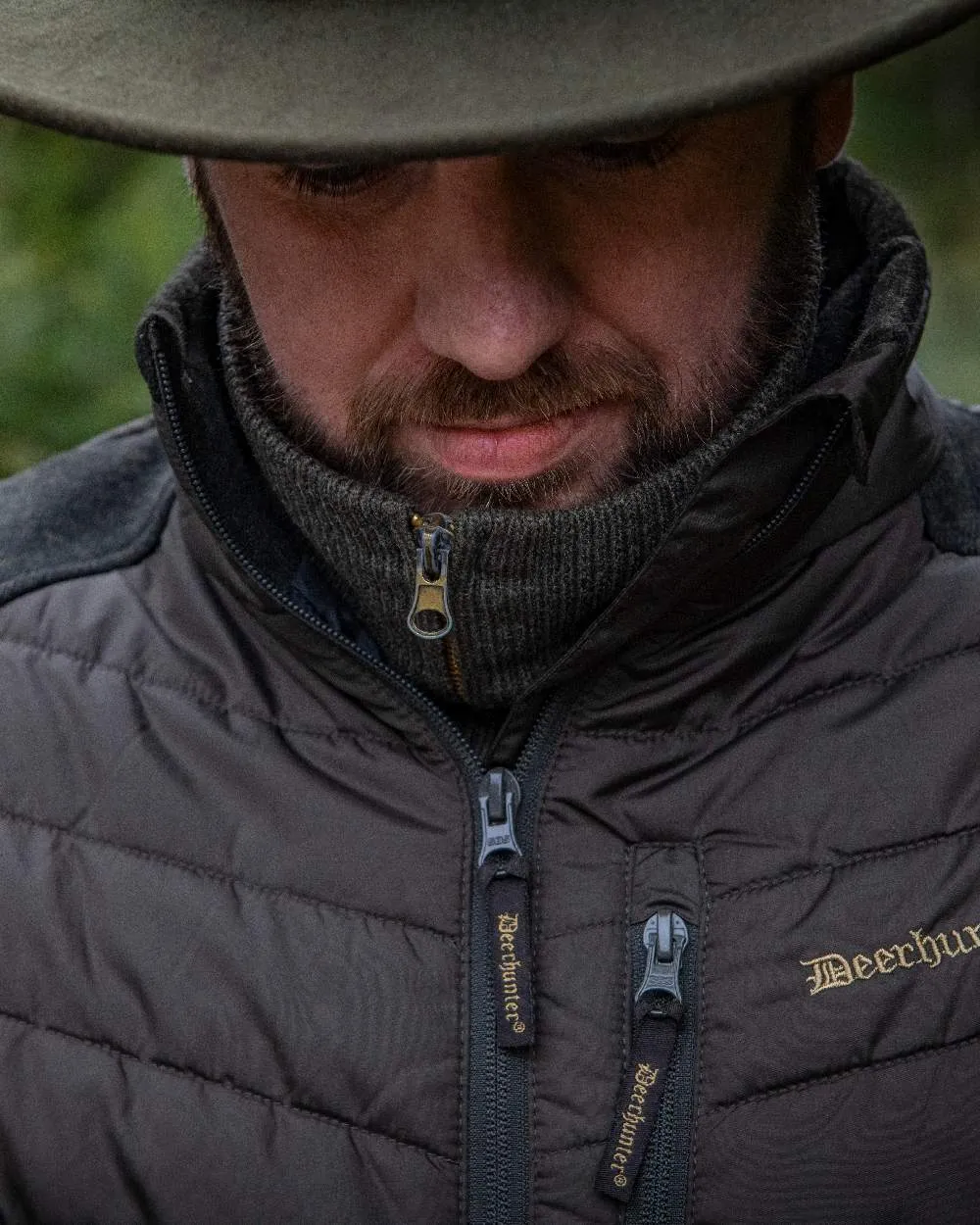 Deerhunter Moor Padded Jacket with Knitted Sleeves