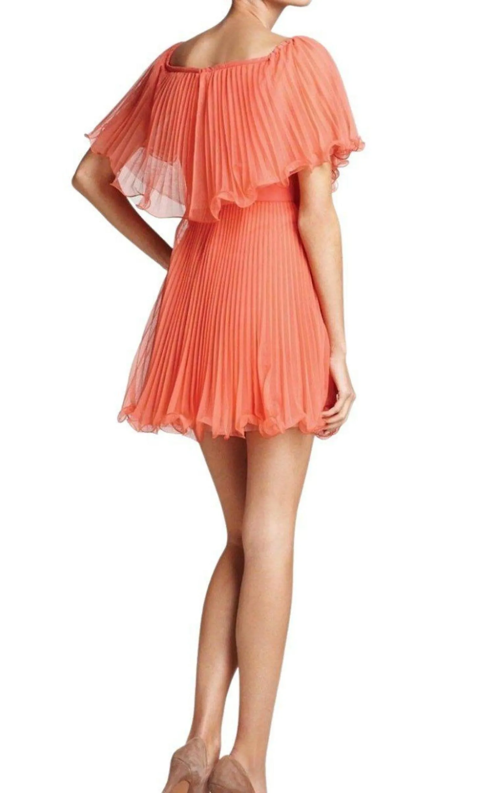 Galia Shalom Sunburst Pleated Dress