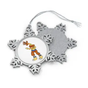 Gydro Pewter Snowflake Ornament