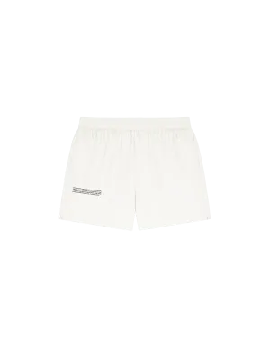 Recycled nylon Shorts—off-white