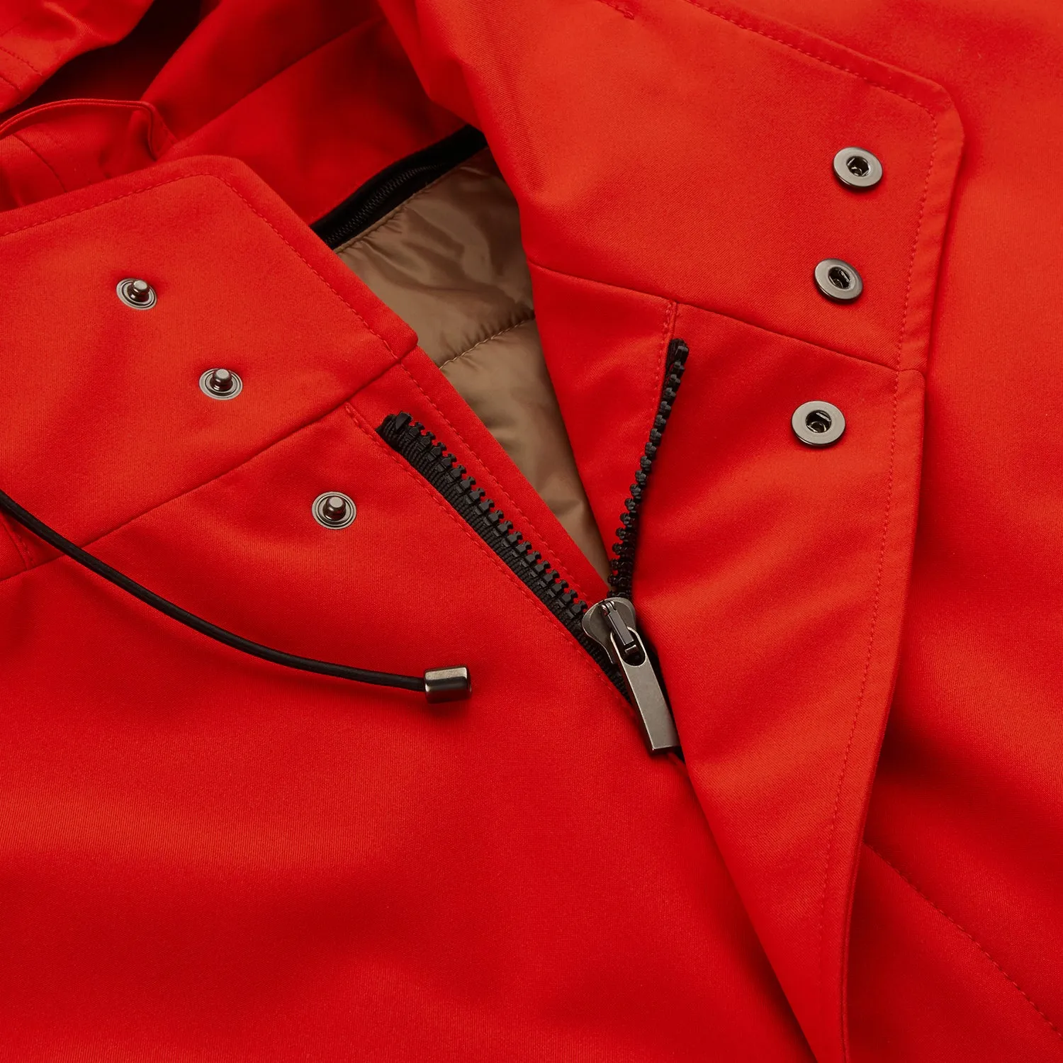 Red Walter Sealup Parka with Detachable Liner