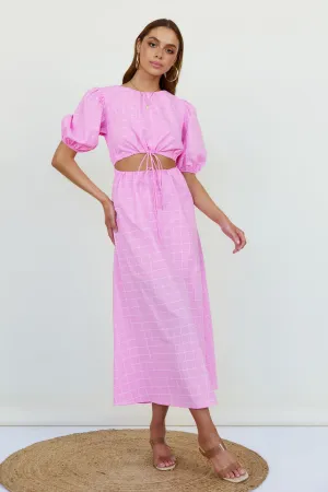 Stars Of Venus Maxi Dress Pink