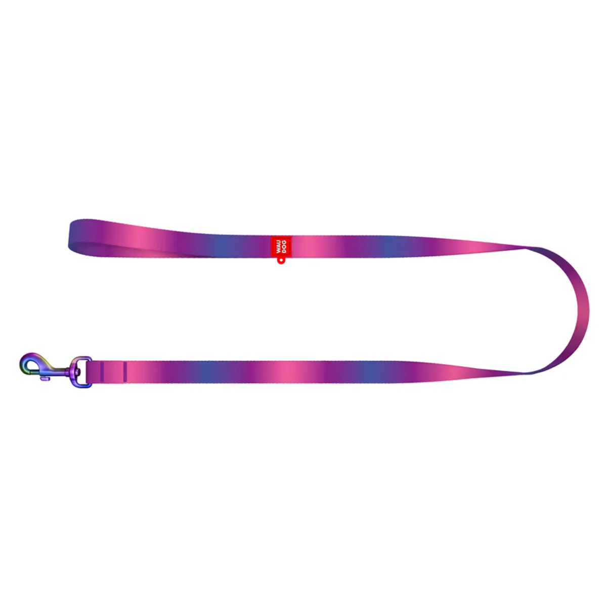 WAUDOG recycled Nylon dog collar with QR code