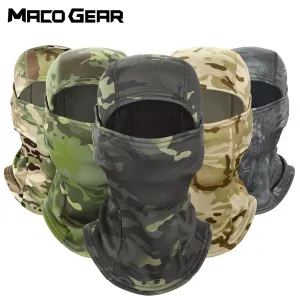 Winter Full Face Mask Tactical Balaclava Camouflage Cycling Running Bicycle Scarf Ski Climbing Bike Hunting Snowboard Men Women